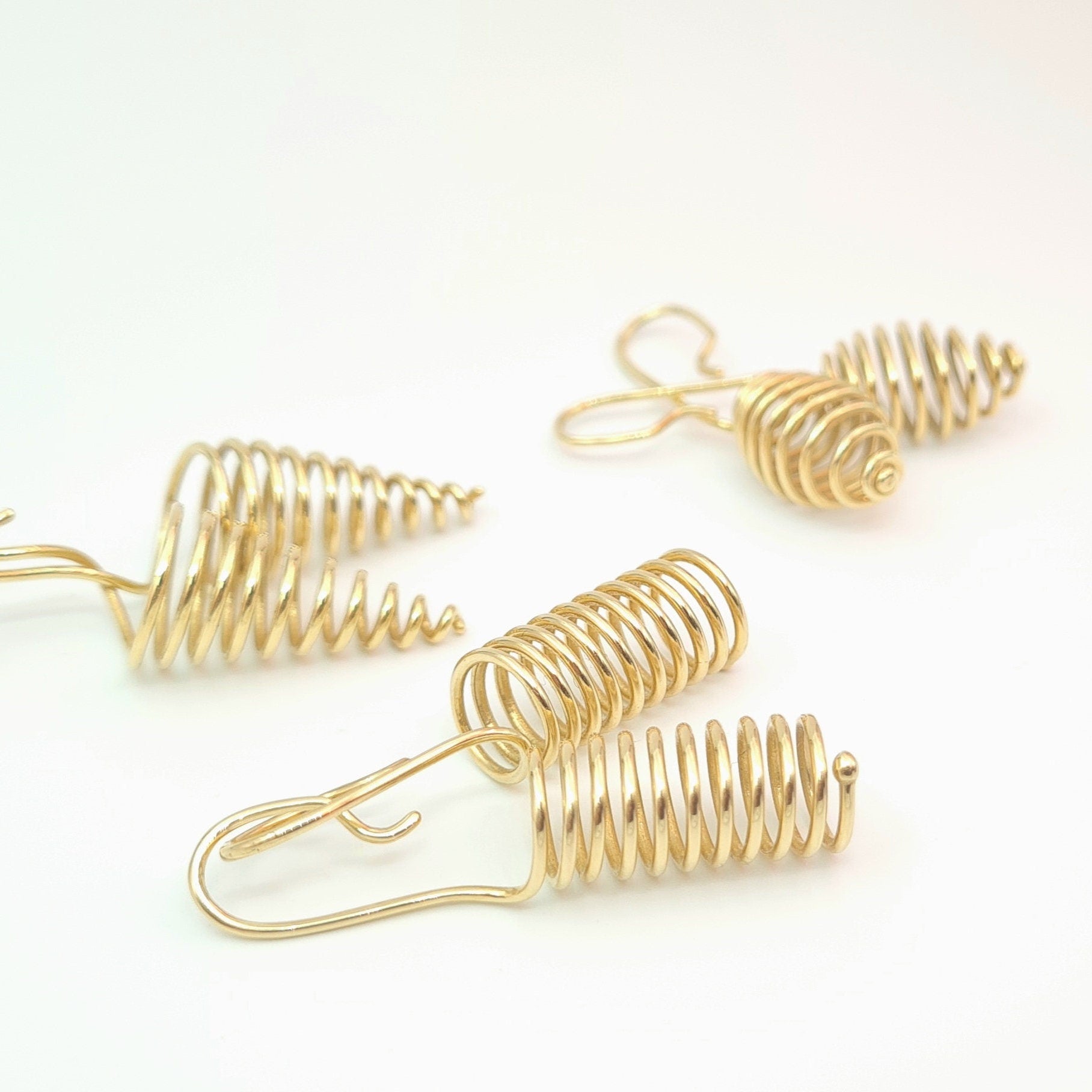 Handcrafted Minimalist Earrings - Ellipse