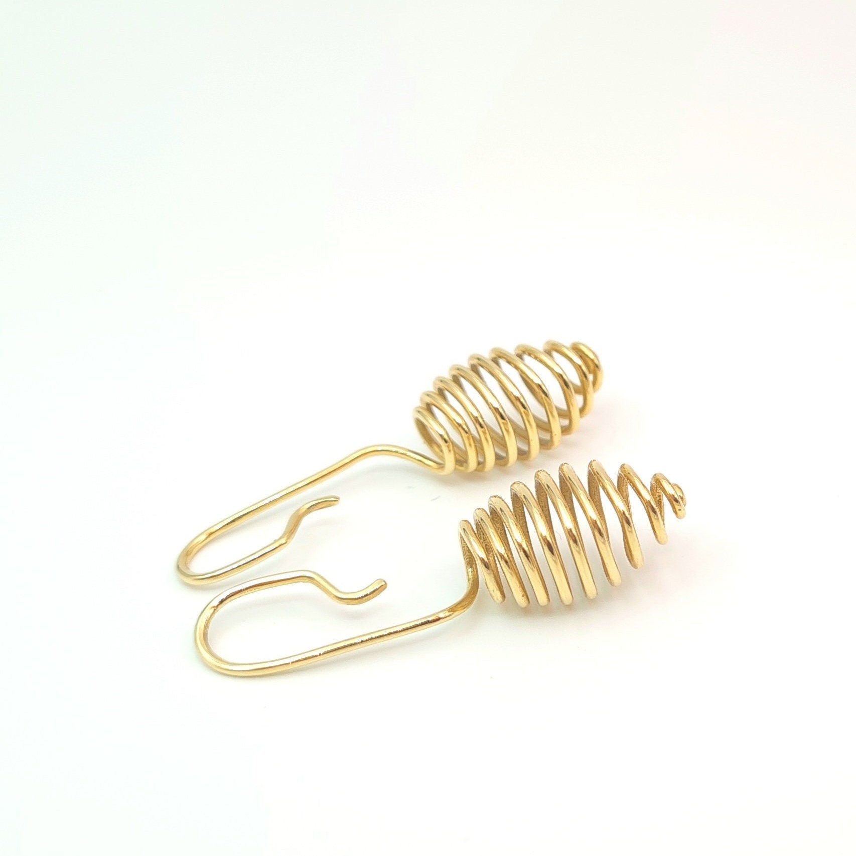 Handcrafted Minimalist Earrings - Ellipse