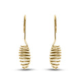 Handcrafted Minimalist Earrings - Ellipse