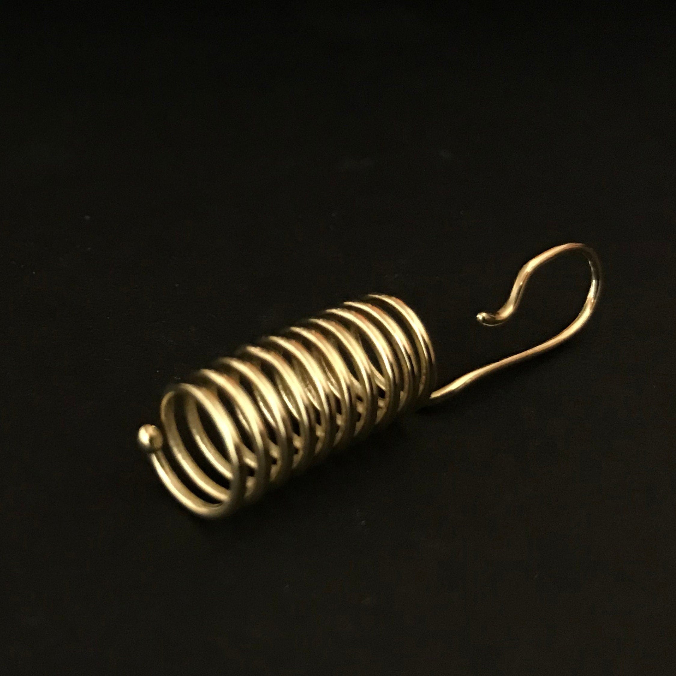 Handcrafted Minimalist Earrings -  Cylinder